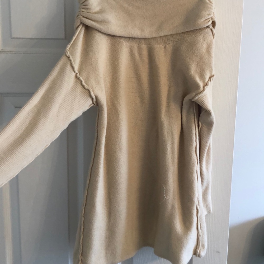 Altar’d State Off the shoulder Tunic Sweater
